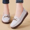 Женские мокасины кожаные туфли для вождения удобные балетки повседневные лоферы для ходьбы обувь для беременных для девочки