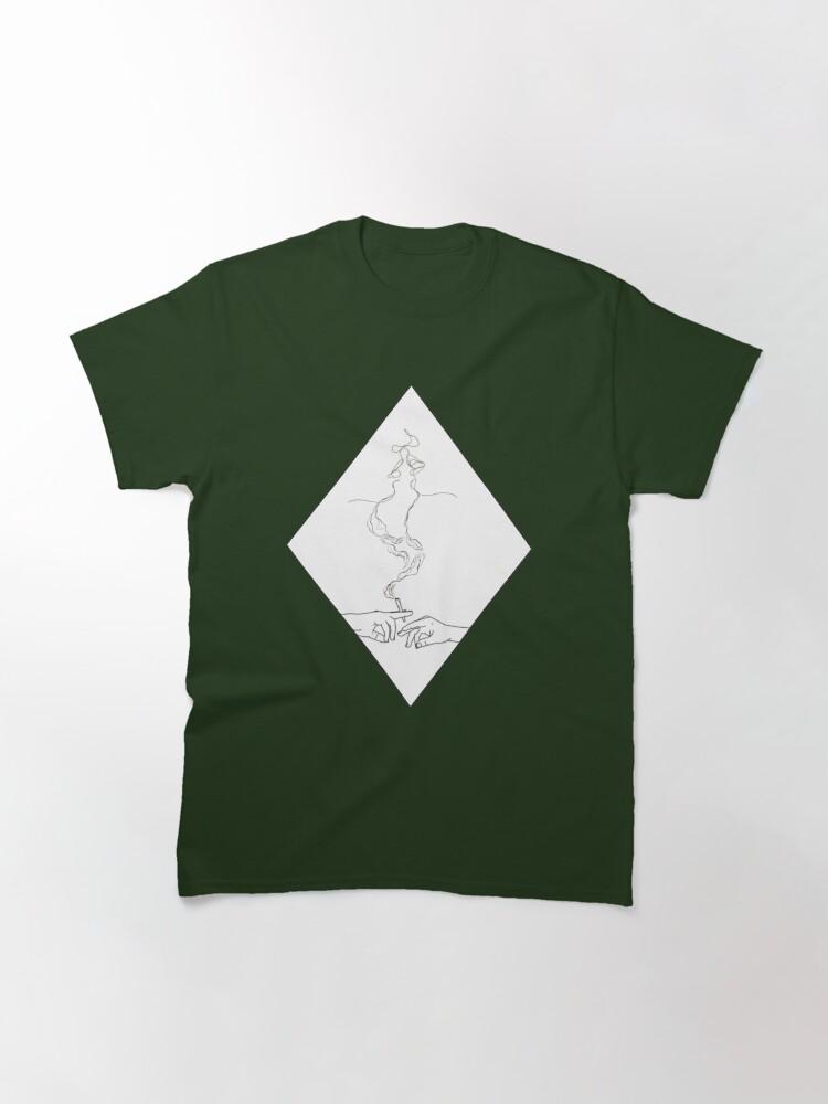 Line art (love and cigarettes) Classic T-Shirt