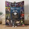 1pc, Here Comes Jack Home Decor Blanket, Perfect as a Sofa Throw, Outdoor Blanket, or Gift, Flannel Coverlet