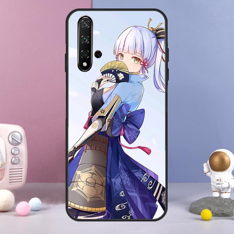 Genshin Impact Kamisato Ayaka For Huawei Nova 5T 9 10 SE 7i 8i 11i 12i Y73 Y90 Y70 Y72 Y61 Y91 Y60 P20 P30 P40 Lite Case
