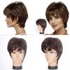 Short Curly Wig With Hightemperature Silk For Fashionable African Style For Women