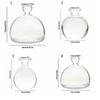 Heat Resistant Japanese Hydroponic Vase Transparent High-grade Glass Vase Container Easy to Carry Special Vase Pot Holidays Gift