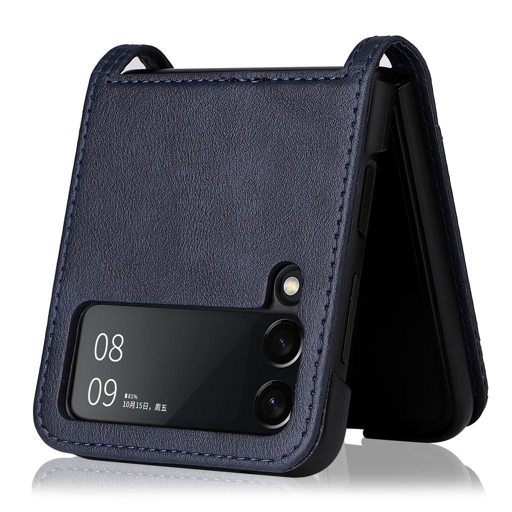 Для Samsung Z Flip4 кожаный чехол без отпечатков пальцев для Samsung Galaxy Z Flip 4 5g Flip4 Flip3 Flip 3 защитные чехлы