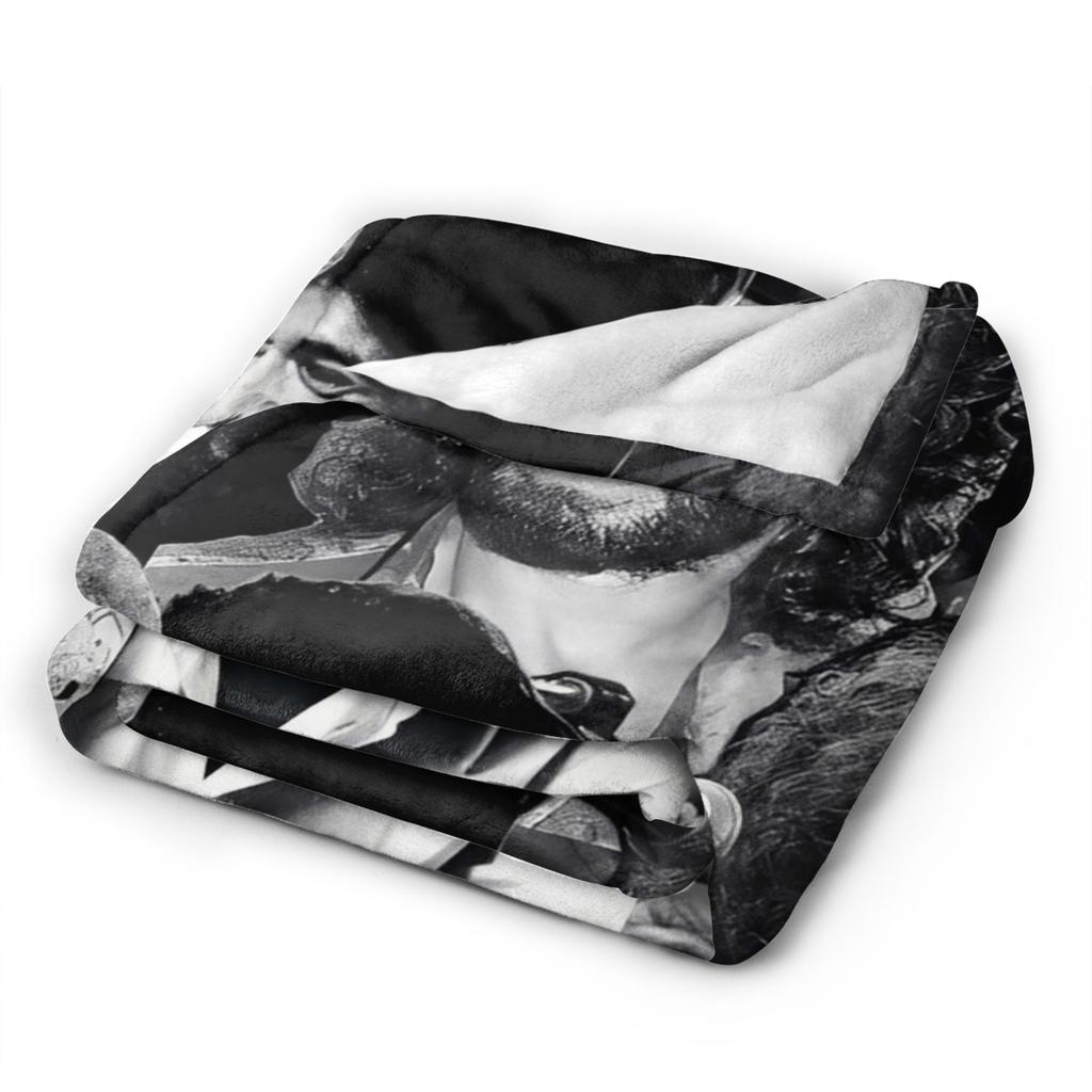 Camarons De La Isla Flamenco Singer Wool Fashion Blanket Music Rock Funny Throw Fashion Blanket for Home 125*100cm Ultra-Soft
