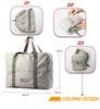 MOYYI Oxford Foldable Travel Duffel Bag for Men 37L Waterproof Sports Tote Gym Shoulder Weekender Overnight Bags Large Capacity