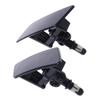 2Pcs Car Left Right Headlight Water Spray Washer Nozzle for Citroen C4 Headlamps Clear