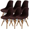 Эластичный чехол на стул Eames Скандинавский Современный Минималистичный Чехол на обеденный стол и стул Чехол-подушка для домашнего стула