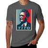 Josip Broz Tito T-Shirt Short sleeve tee tops black t shirts for men