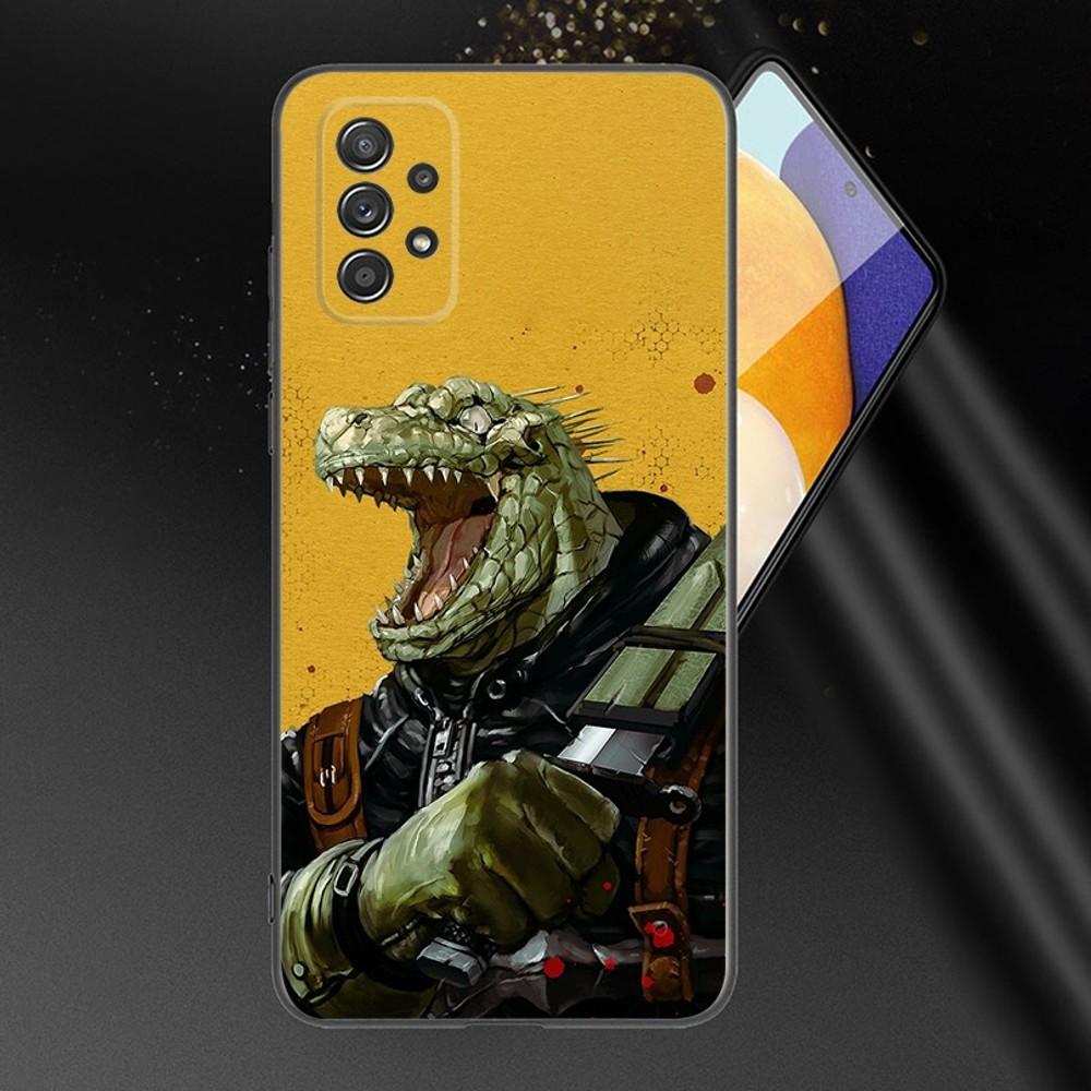 Manga D-Dorohedoro Phone Case For Samsung Galaxy A13,A21s,A22,A31,A32,A52,A53,A71,A80,A91 Soft Black Phone Cover