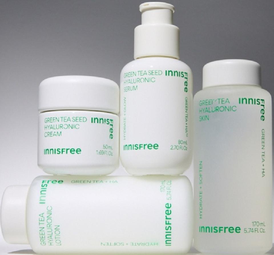 Innisfree Гиалуроновый крем с семенами зеленого чая 50 мл