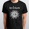 Alice in Chains Футболка с логотипом солнца S M L XL XXL 3XL 4XL цвета Черный