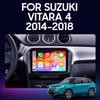 Автомагнитола Android 14 Carplay Auto Qualcomm Мультимедийный плеер для Suzuki Vitara 2017 2018 2019 2020 Авторадио Стерео Головное устройство