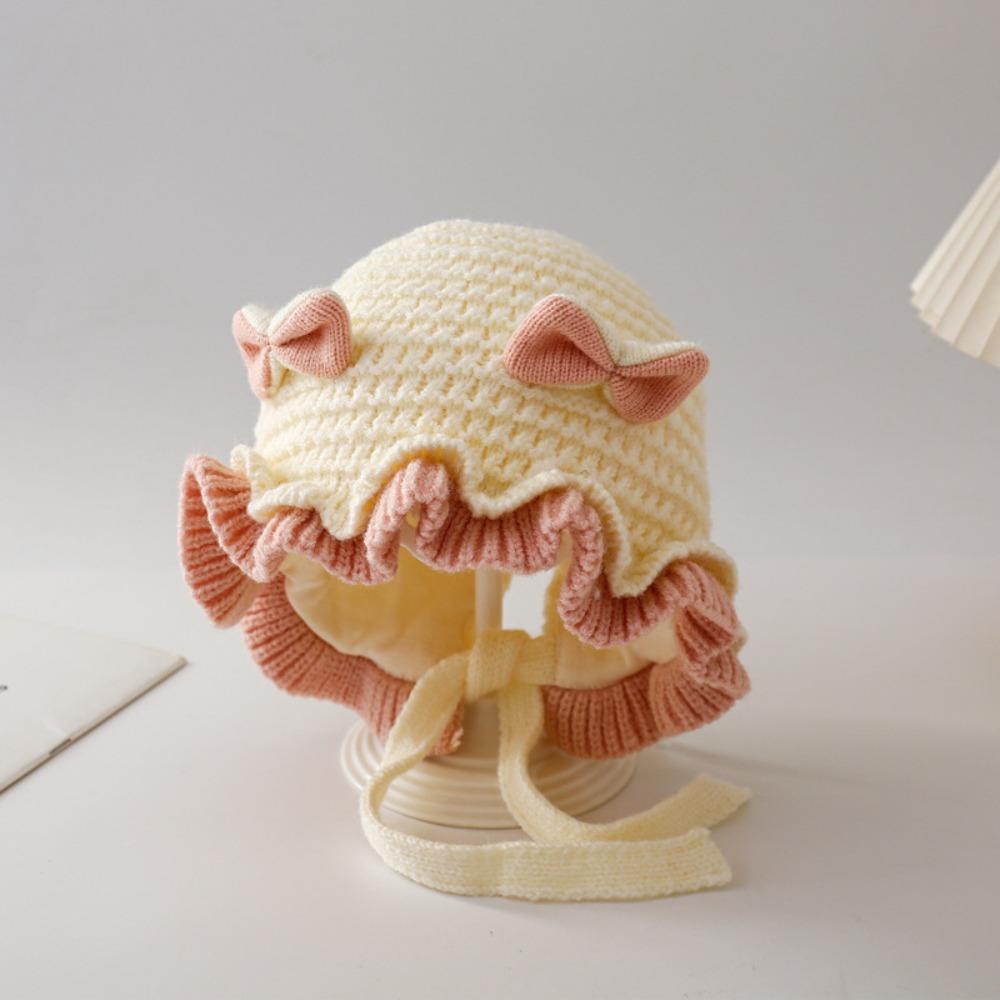 Милые шапки с отворотом Осенне-зимние шапки-пуловеры Новые шапки с защитой ушей