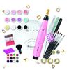 Starter Kit 89 Piece Kit with Machine Self Nail Beginner with LED Light Color Gel 10 Colors 89 Pieces Gift Nail Color Set Salon Grade Set Self Nail