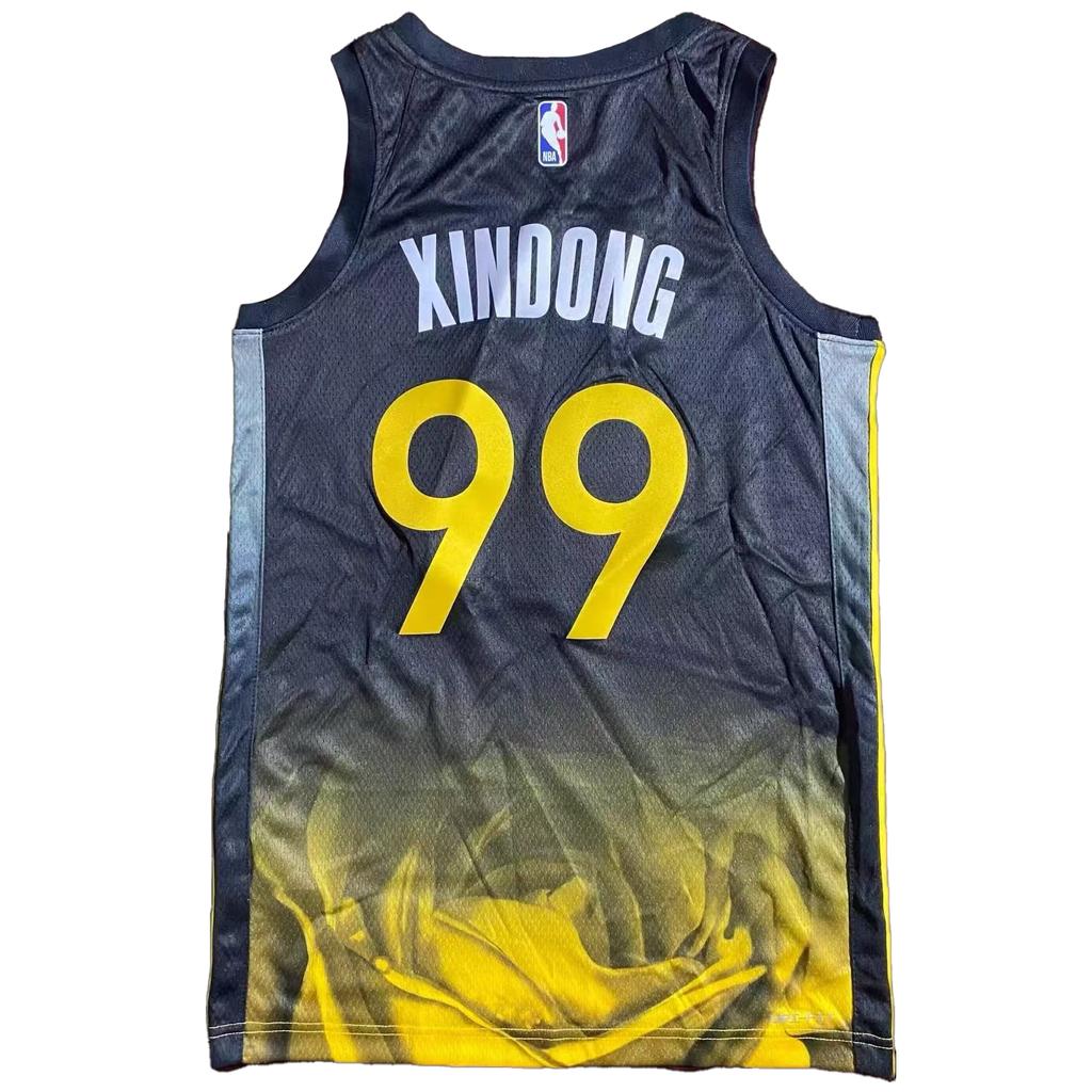 Nike НБА Голден Стэйт Уорриорз Сезон 2022/23 Памятное издание 99 Свингмен Версия Сити Пуловер с V-образным вырезом Без рукавов Баскетбольная майка DO9627-010