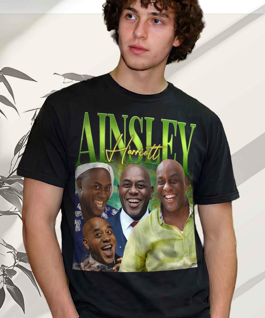 Ainsley Harriott T-Shirt and kids tshirt, British Bake Off Chef Apparel
