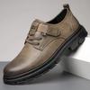 Men's Casual Shoes Non-slip Wear-resistant Business Shoes Soft and Comfortable Men's Retro British Style Driving Shoes