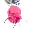 1 шт. шляпка-фасинатор из перьев для девочки, детская, аксессуары для волос, головной убор, декор из жемчуга, заколки для волос
