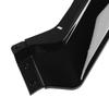 Car Front Bumper Lip Spoiler Splitter For Chevrolet Corvette C8 2 Door Z51 Stingray STG 3 2020-2024 Glossy Black Carbon Look