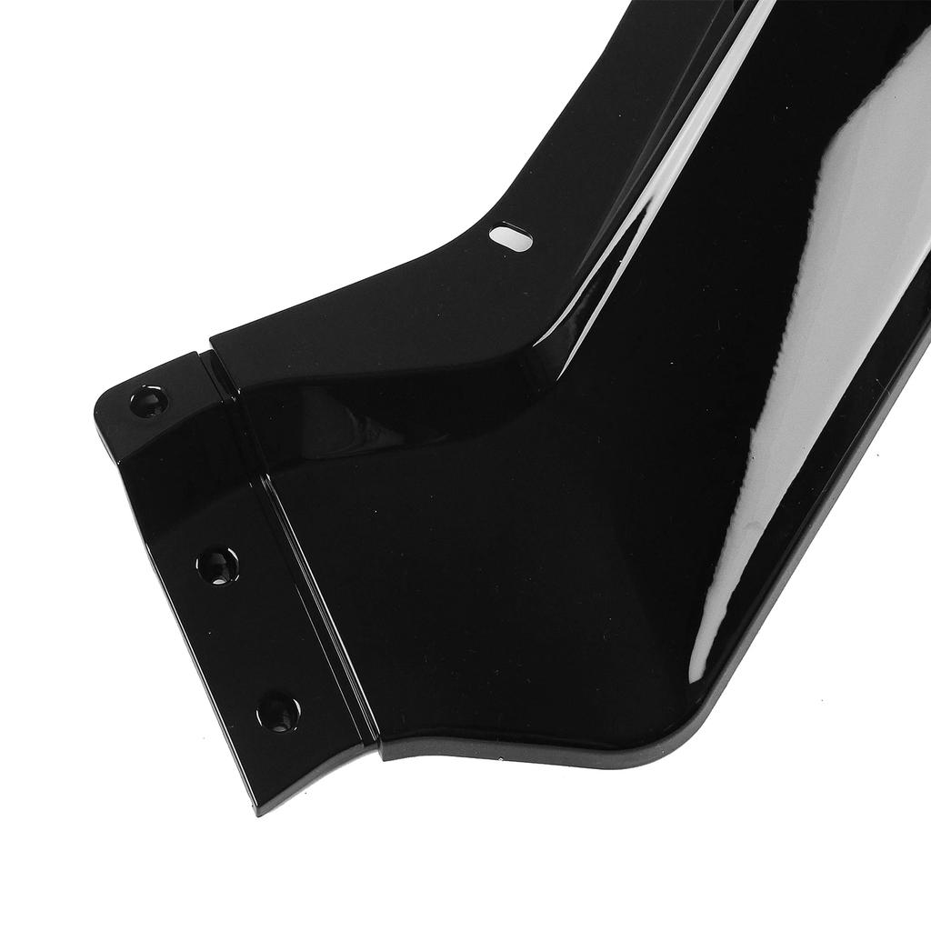 Car Front Bumper Lip Spoiler Splitter For Chevrolet Corvette C8 2 Door Z51 Stingray STG 3 2020-2024 Glossy Black Carbon Look