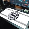 Club Brugge KV Custom Name Large Size Mouse Pad Large Gaming Table Cushion Non-slip Laptop Tablet Big Mousepad XXL Mat Mini PC Playmat With Lock edge