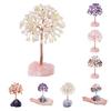 Красочное Хрустальное Натуральное Дерево Украшение Неправильное Основание Ремесло Настольное Украшение