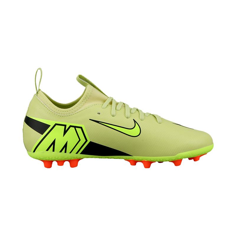 Nike Mercurial Vapor 16 Academy Легкие Стильные Удобные Нескользящие Прочные Детские Футбольные Бутсы Детские Футбольные Бутсы Травянисто-зеленые Красные FQ8403-300
