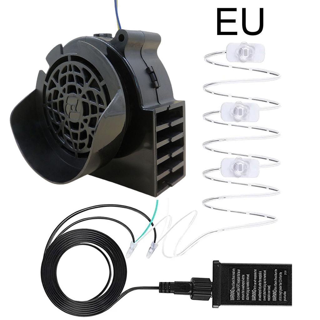 1Set 12V 0.5A Fan Blower Motor With 3 LEDs Lig, For Garden Yard Inflatable Decor Constant Flowing Air
