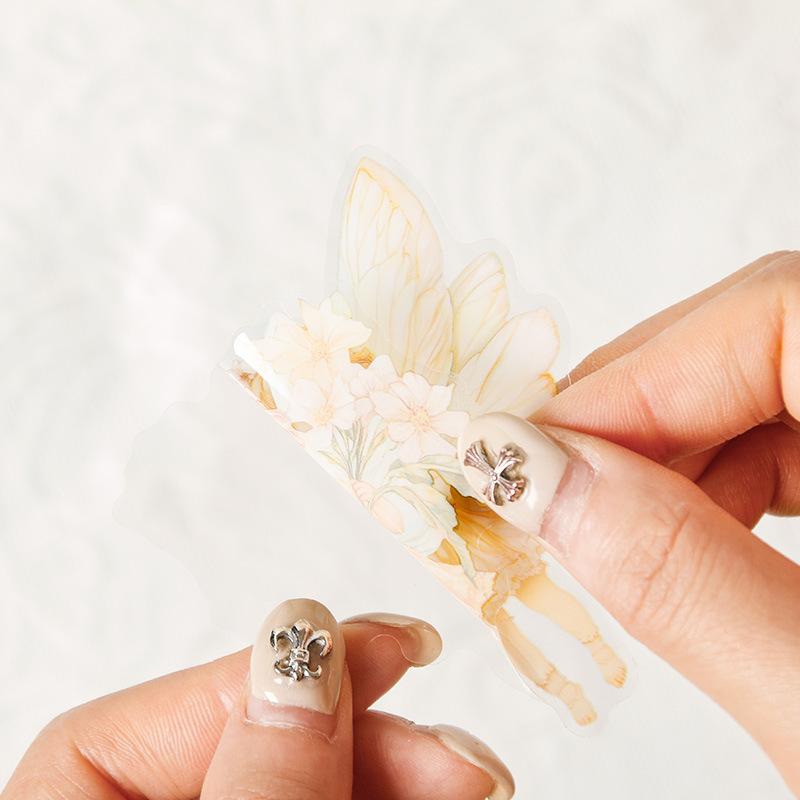 30 pcs Kawaii Cartoon Angel Elf Stickers pack Decorative Hand Account Diary Album Scrapbooking material Craft Supplies