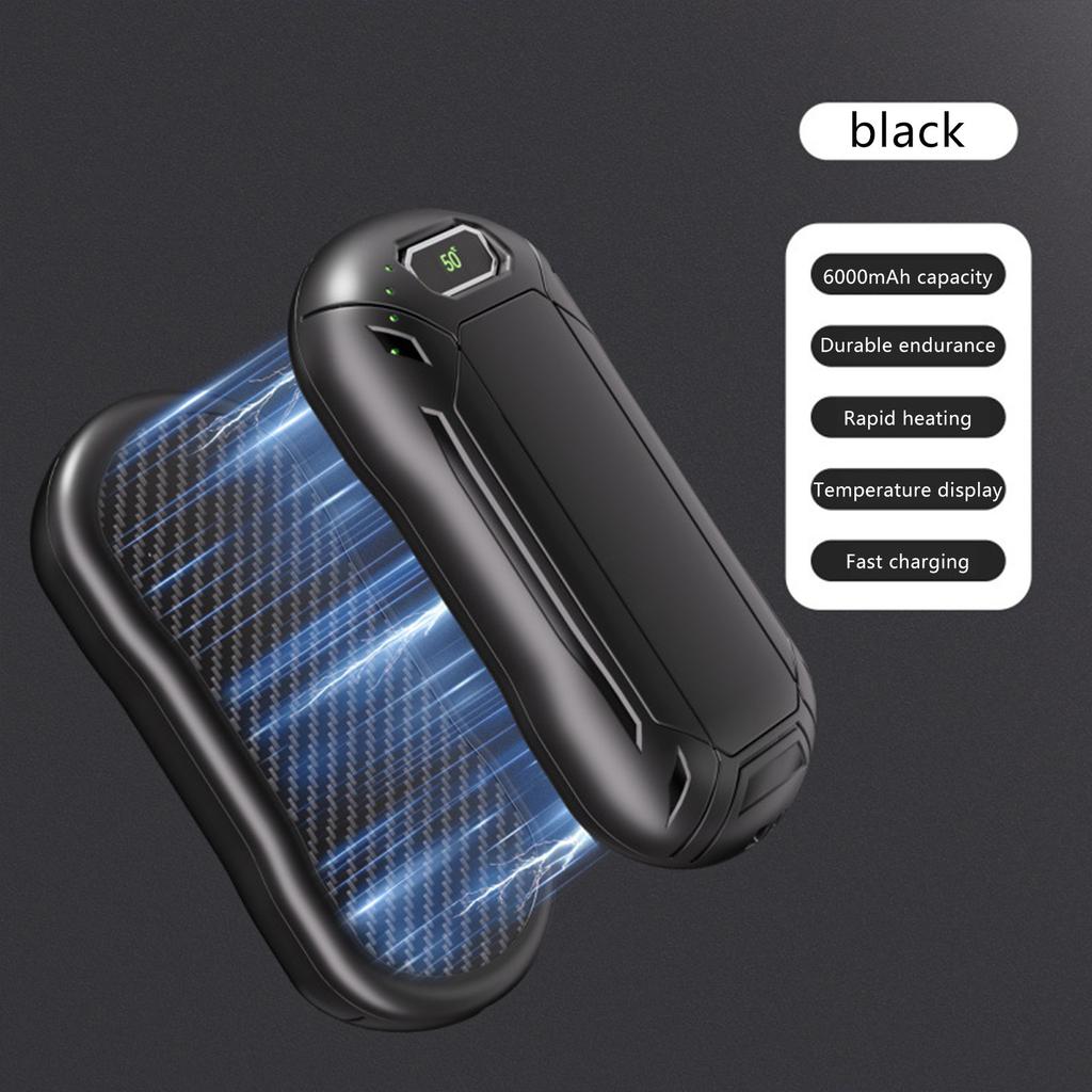 Electric Hand Warmers With Double Side Heating Heat, Portable Pocket Heater With AI-Smart Chips
