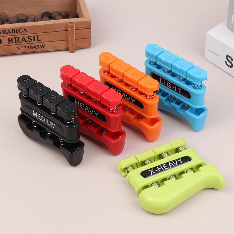 Two Hand Grip Finger Trainer Two Way Hand Strengthener Guitar Finger Exerciser Rehabilitation Segmental Hand Grip Training Tool