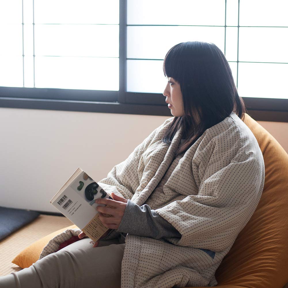 Тайютаф Сделано в одном размере Подходит Чанчанко Полька x Женский хантен, Япония, Куруме, Милый, Женский Цумуги, Все, Рокка/ROCCA (Натуральный горошек, не совсем белый