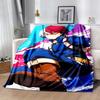 Todoroki Flannel Blanket Soft Warm All-Season Throw, Design for Camping, Car Travel, Hiking Sofa, Bed, Office Perfect Gift for Parties