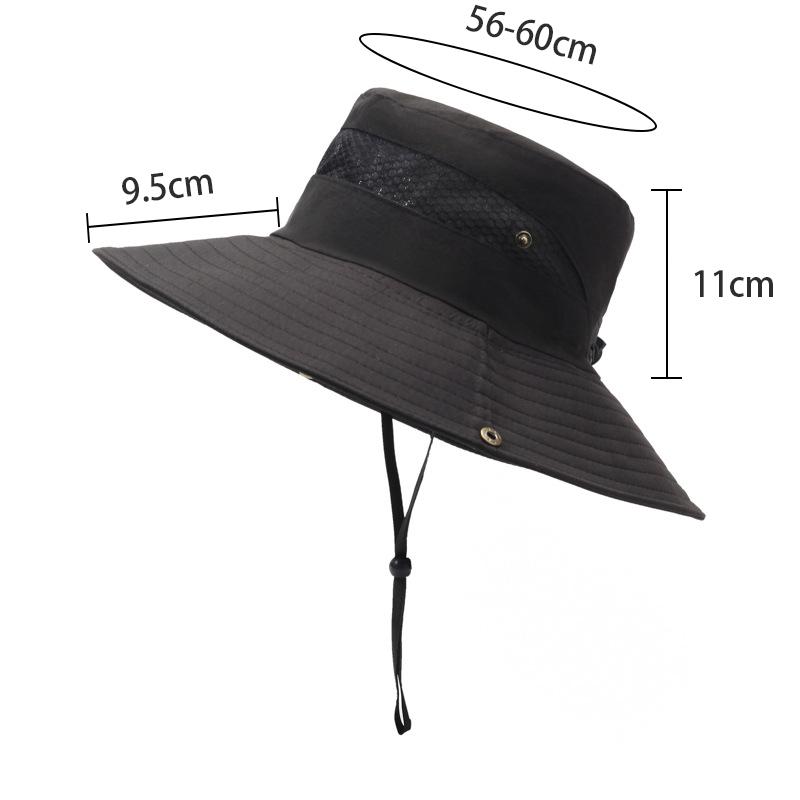 Outdoor Sun Hat Sun Hat Outdoor Mountaineering Hat Sunshade Breathable Fishing Hat Style Fisherman Hat