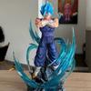 33 см Dragon Ball Веджетто Супер Сайян Синий Стоящая Аниме Фигурка Модель Статуэтка Коллекция для Мальчиков Настольное Украшение Орнамент Игрушки