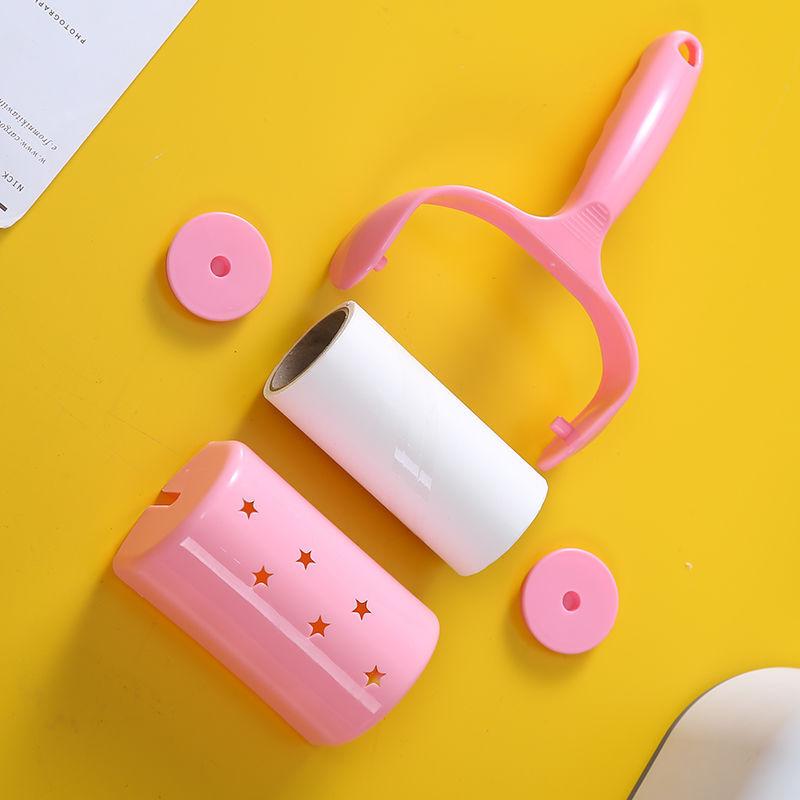 Многоразовый разрывной рулон бумаги липкий роликовый пылеулавливатель для удаления шерсти домашних животных одежды ковров сменная щетка для чистки волос