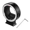 Andoer EF-EOSR Auto Focus Camera Lens Adapter Ring IS Image Stabilization Electronic Aperture