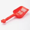 Cat Litter Shovel with Handle Non-slip Solid Colors Bur-free Durable Pet Poop Scoop Cleaning
