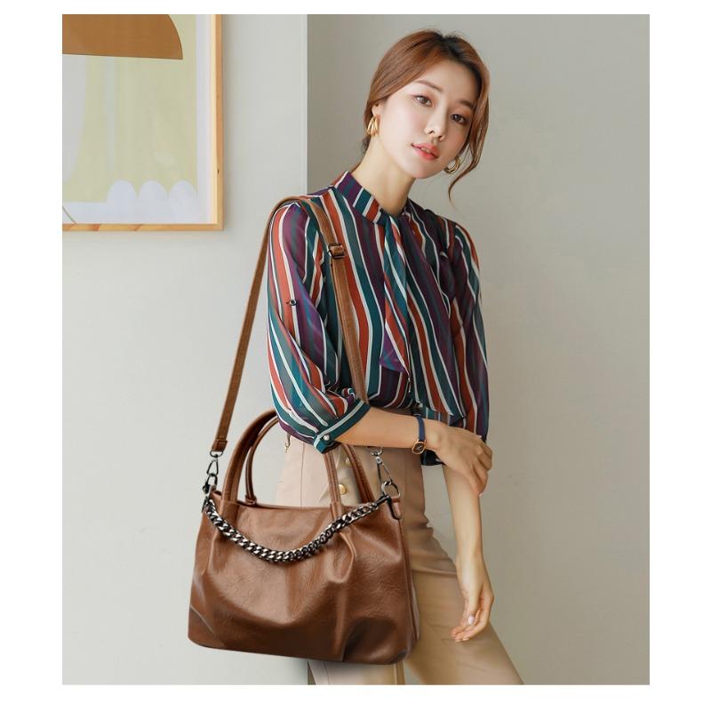 Женская минималистичная сумочка, Вместительная сумка через плечо, Винтажная сумочка, Женская сумочка, Модная повседневная сумка через плечо