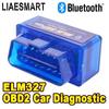Автомобильный диагностический сканер OBD2 ELM327, совместимый с автоматическим обнаружением кодов, потоковой передачей данных в реальном времени, компактным дизайном для простого устранения неисправностей автомобиля