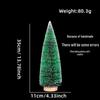 White Mini Christmas Tree Desktop Ornament - Small Christmas Decorations for Window Display