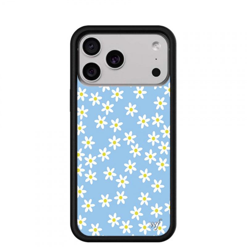 Защитный чехол WildFlow Синий Деним для iPhone 17/16 Pro Max/15 Plus
