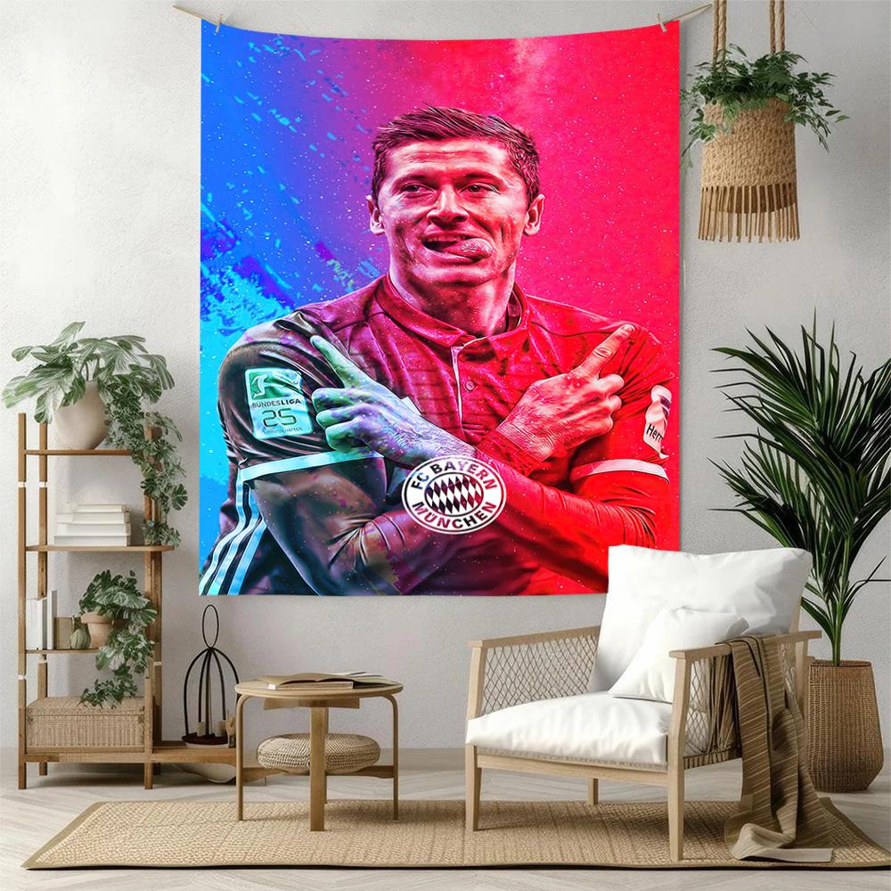 Bayern Munich Wall Decor Tapestry Art For Pet Memorial Birthdaywedding Party Backdrop Family Gift