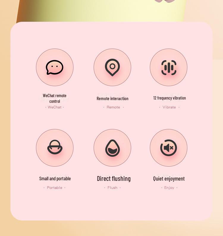 Интерактивный женский вибратор Miji Remote, 200 шт./коробка