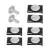 90674TY2 Lower Engine Cover Pin Screws Replacement Splash Shield Hardware Bolts Engine Cover Fastener Easy Installation