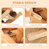 Rocking Horse, Ride on Horse Deer Design with Sounds, Security Belt, Rocking Stopper, for Toddlers 1-3 Years, Brown