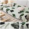 Anti-cat Scratch Chenille Sofa Towel Modern Simple All-inclusive Anti-slip Sofa Cover Four-season Universal Cushion Dust Cover