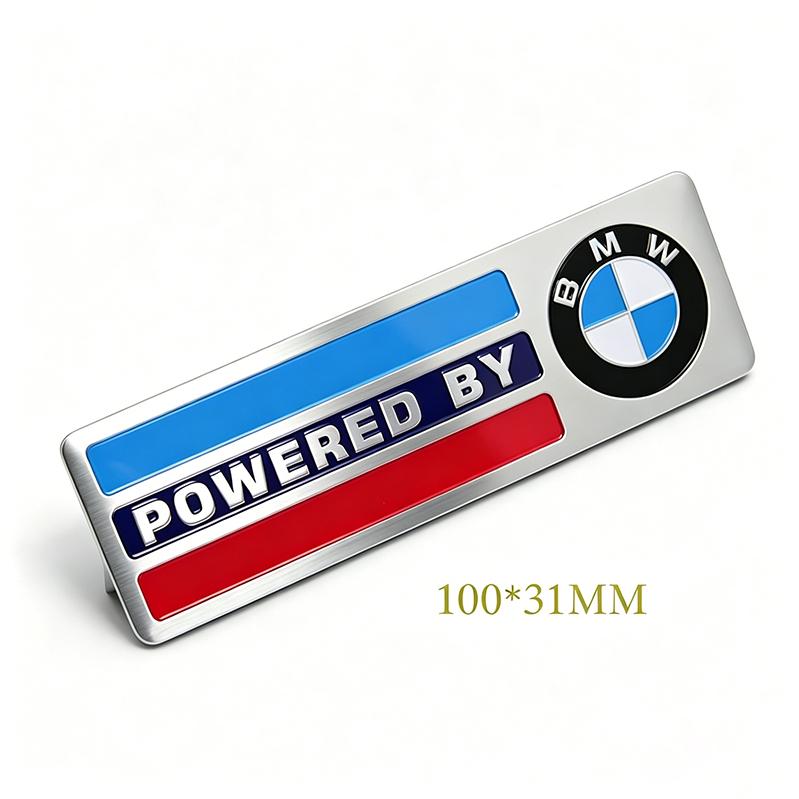 Metal Sticker Body Trunk Decal Emblem Badge Racing Style Exterior Modified Parts For BMW X1 X2 X3 X5 X4 X6 X7 iX3 F20 F10 F07 E7 WM0
