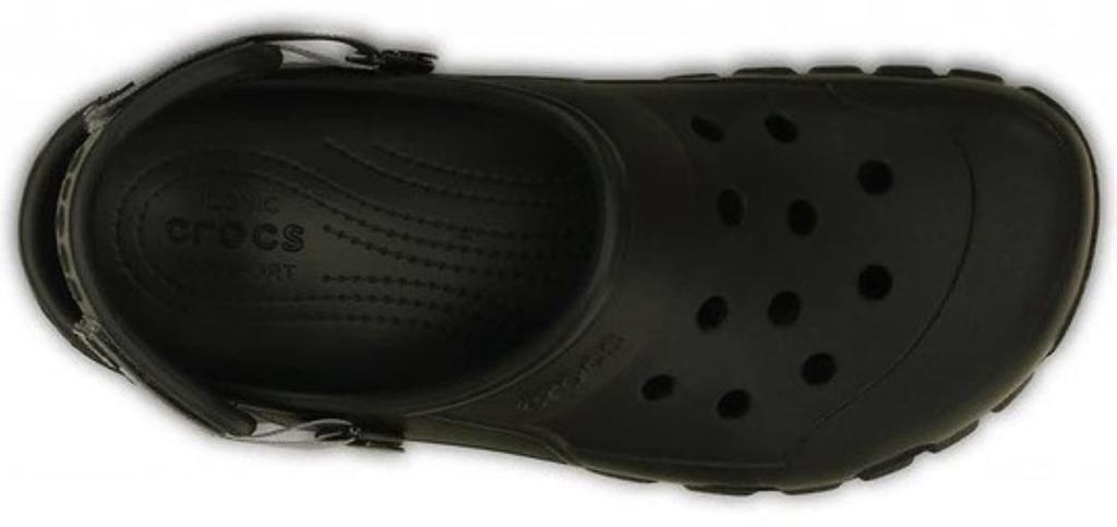Сандалии Спортивные Сабо 23 см [CROCS] Внедорожные Черный/Графит