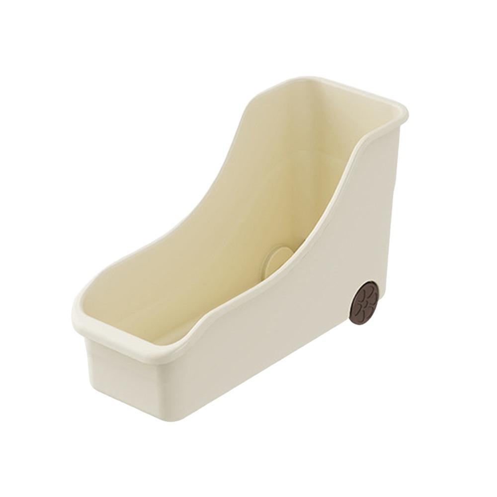 С Колесами Ящик для Хранения Разного Пластиковый Органайзер для Кухонного Шкафа